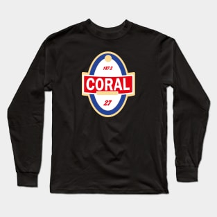 Madeira Island - Rotulo da cerveja Coral / Coral beer label Long Sleeve T-Shirt